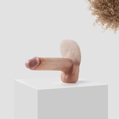 Emisil ER10 FTM pack and play prosthetic in skin shade S01 with blond hair