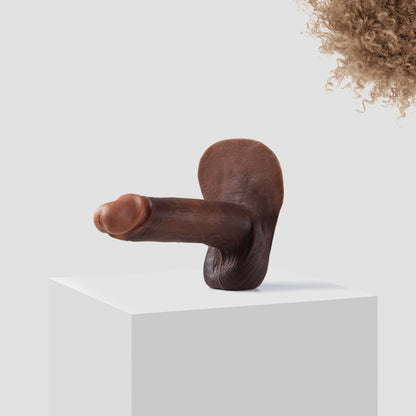 Emisil ER10 FTM pack and play prosthetic in skin shade S13 with blond hair