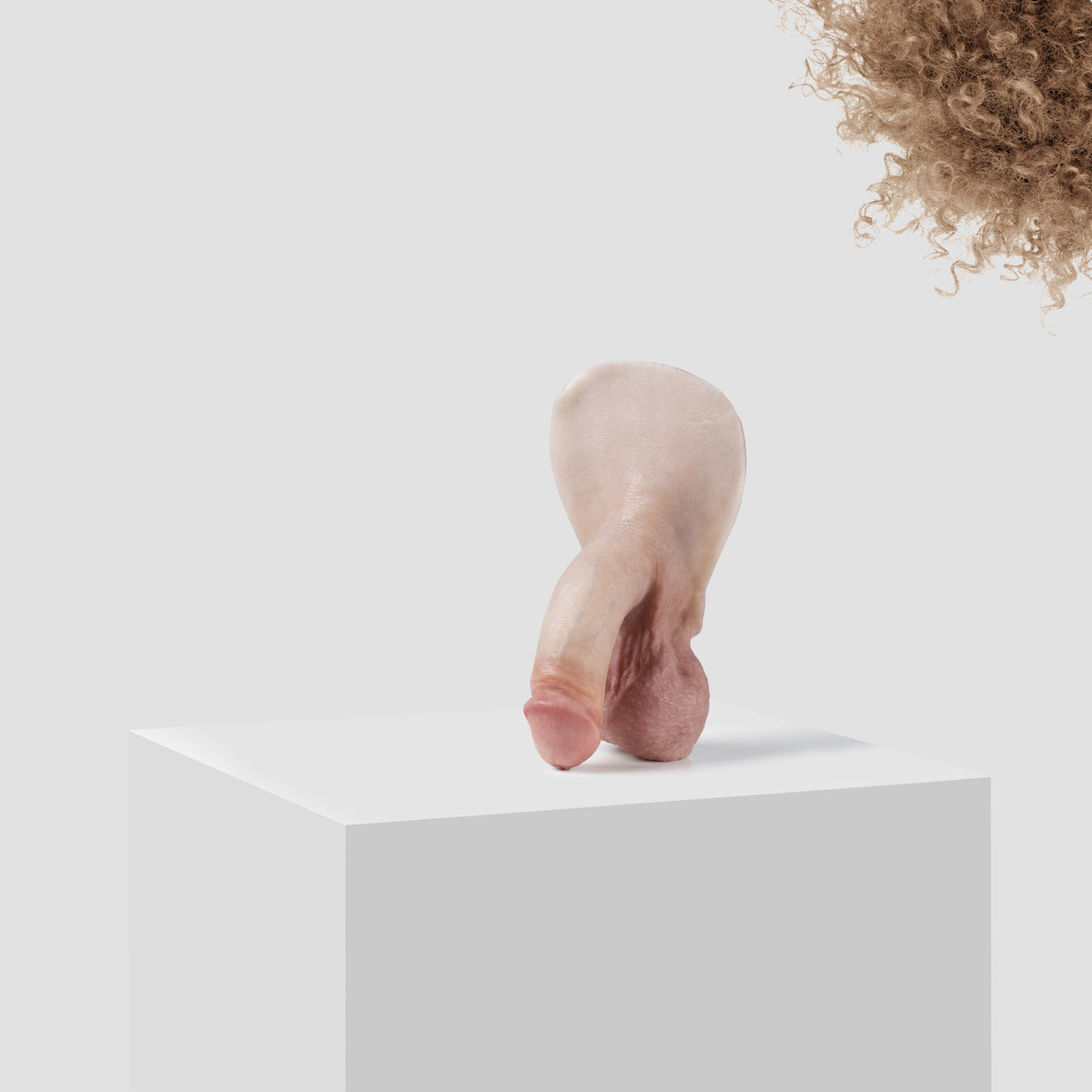 Emisil FL03 soft FTM packer in skin shade S02 with blond hair