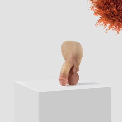 Emisil FL03 soft FTM packer in skin shade S06 with ginger hair