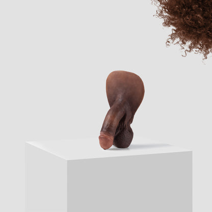 Emisil FL03 soft FTM packer in skin shade S13 with brown hair