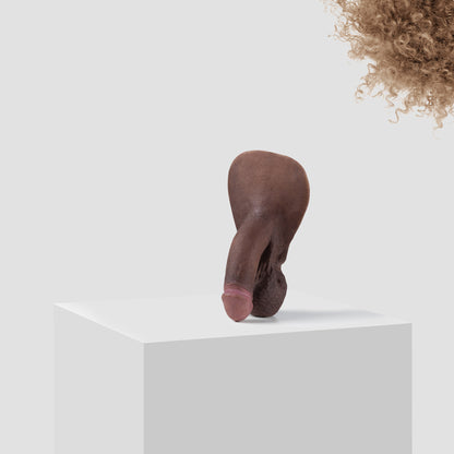 Emisil FL03 soft FTM packer in skin shade S14 with blond hair