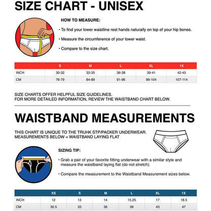 TRUHK - BLACK BRIEF STP/PACKING UNDERWEAR - Emisil