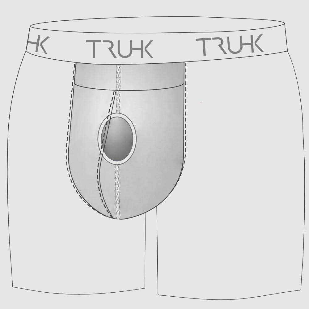 TRUHK - BLACK BOXER STP/PACKING UNDERWEAR - Emisil