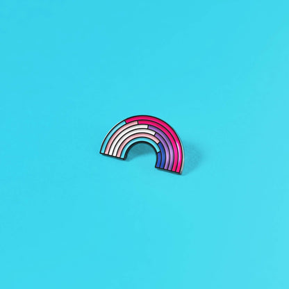 The Pin Prick - The Trans/Rainbow Enamel Pin