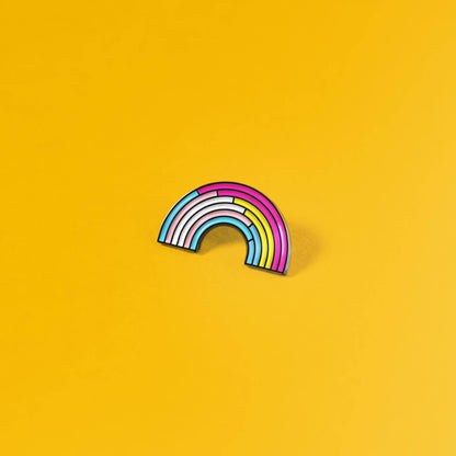 The Pin Prick - The Trans/Rainbow Enamel Pin
